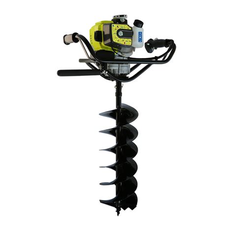 post hole borer for mini digger|ryobi auger post hole digger.